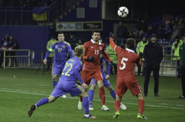 Kharkiv, Ukrayna - 15 Kasım 2016: Matija Nastasic sırasında