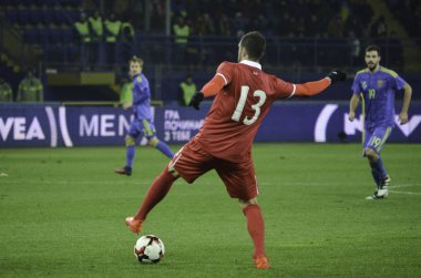 Kharkiv, Ukrayna - 15 Kasım 2016: Stefan Mitrovic sırasında