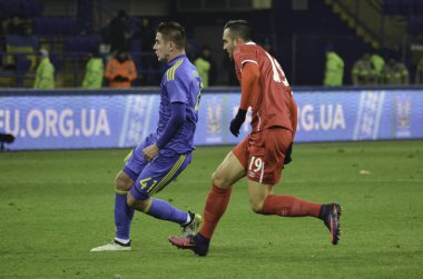 Kharkiv, Ukrayna - 15 Kasım 2016: Nikola Maksimovic sırasında t