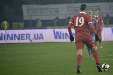 Kharkiv, Ukrayna - 15 Kasım 2016: Nikola Maksimovic sırasında t