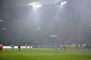 Kharkiv, Ukrayna - 15 Kasım 2016: Oyuncular daha sırasında