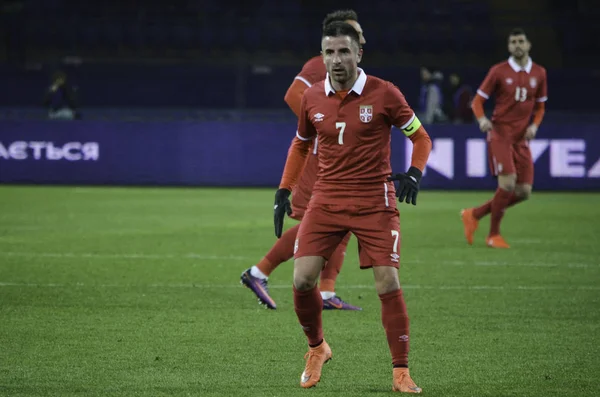 Kharkiv, UKRAINE - November 15, 2016: Zoran Tosic during the fri