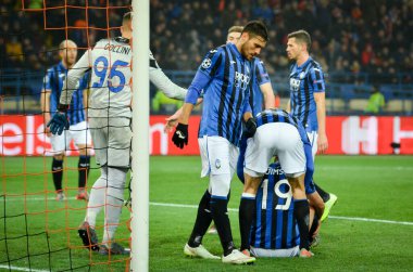 KHARKIV, UKRAINE - December 11, 2019: Jose Luis Palomino player during the UEFA Champions League match between Shakhtar vs Atalanta Bergamasca Calcio BC (Italy), Ukraine