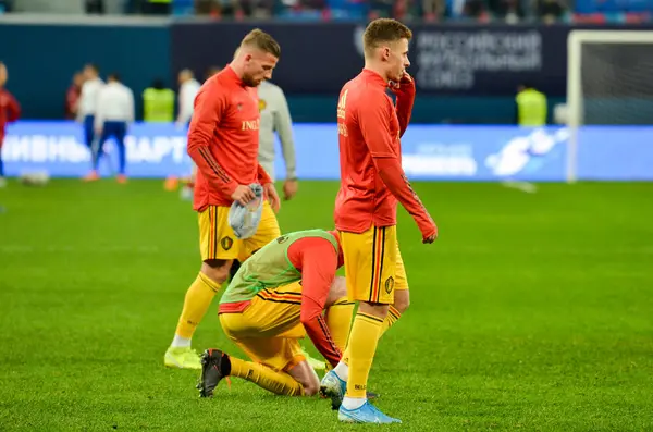 Saint Petersburg Russia November 2019 Thorgan Hazard Belgium National Football — Stockfoto
