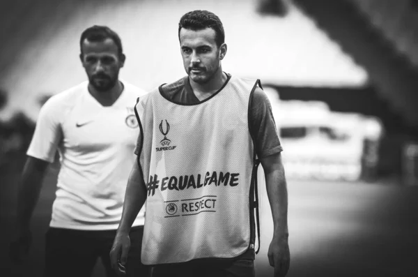 Istambul Turquia Agosto 2019 Pedro Sessão Treino Antes Partida Das — Fotografia de Stock