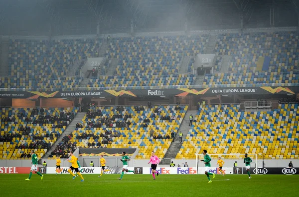 Lviv Ukraine November 2019 Football Player Uefa Europa League Match — Stok fotoğraf