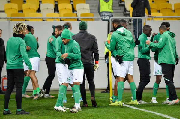 Lviv Ukraine November 2019 Saint Etienne Training Session Uefa Europa — Stok fotoğraf