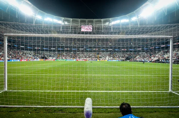 Isztambul Törökország 2019 Augusztus Vodafon Arena Stadion Kapu Mögött Liverpool — Stock Fotó