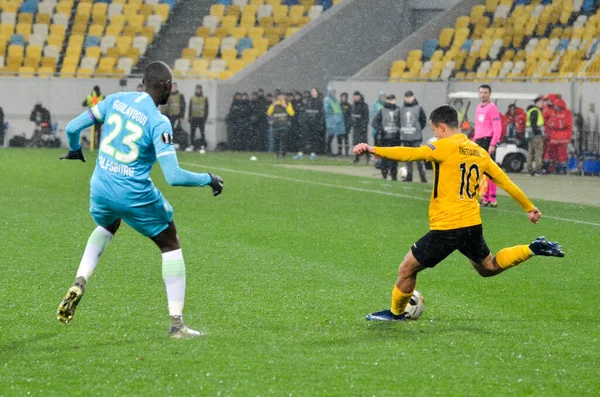 Lviv Ucrania Noviembre 2019 Josuha Guilavogui Jugador Durante Partido Uefa — Foto de Stock