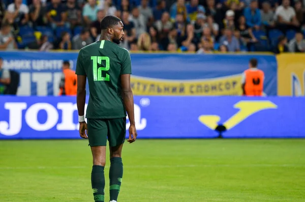 Dnipro Ucrania Septiembre 2019 Semi Ajayi Durante Partido Amistoso Entre — Foto de Stock