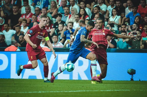 Istanbul Turkey August 2019 Emerson Player Uefa Super Cup Finals — 스톡 사진