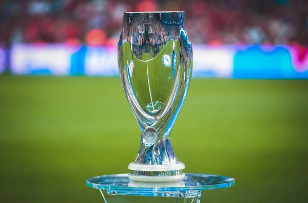 Istanbul Turki Agustus 2019 Piala Super Uefa 2019 Resmi Istanbul — Stok Foto