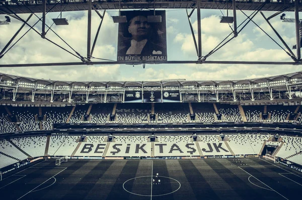 Isztambul Törökország 2019 Augusztus Törökországi Vodafone Arenawith Stadion Általános Képe — Stock Fotó