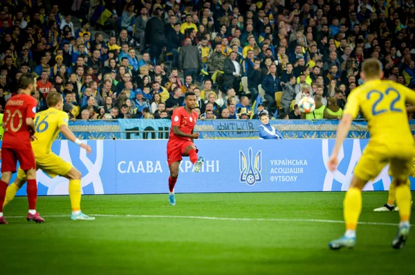 Kyjev Ukrajina Října 2019 Nelson Semedo Hráč Kvalifikaci Uefa Euro — Stock fotografie