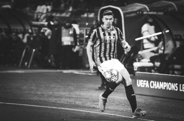 KHARKIV, UKRAINE - December 11, 2019: Robin Gosens player during the UEFA Champions League match between Shakhtar vs Atalanta Bergamasca Calcio BC (Italy), Ukraine