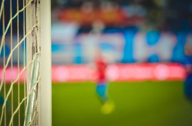 Saint-Petersburg, Rusya - 16 Kasım 2019: Uefa Euro 2020 ön eleme karşılaşmasında Rusya milli takımı Rusya ile oynanan futbol geçidi kapanış maçı