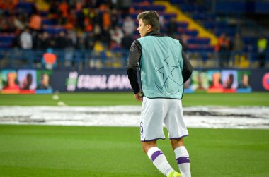 KHARKIV, UKRAINE - September 18, 2019: Rodri during the UEFA Champions League match between Shakhtar Donetsk vs Manchester City (England), Ukraine