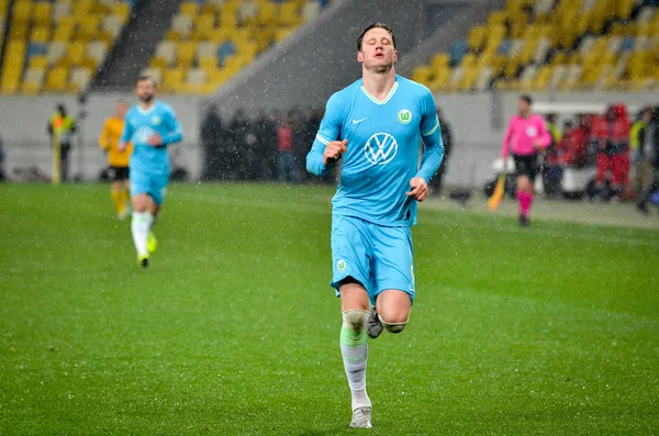 Lviv Ukraina November 2019 Wout Weghorst Spelare Uefa Europa League — Stockfoto