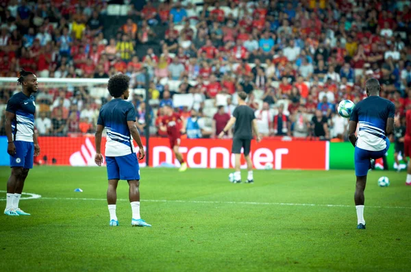 Istanbul Turkey August 2019 Chelsea Football Player Uefa Super Cup — Stock Photo, Image