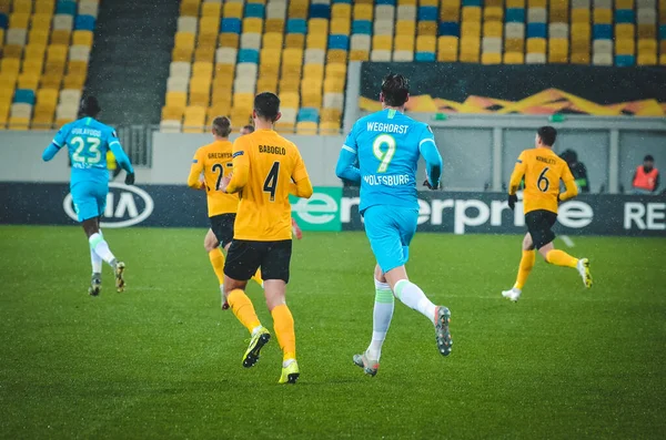 Lviv Ukrayna Kasım 2019 Uefa Avrupa Ligi Maçında Wout Weghorst — Stok fotoğraf