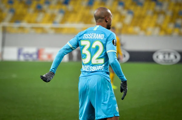 Lviv Ucrania Noviembre 2019 Marcel Tisserand Jugador Durante Partido Uefa — Foto de Stock