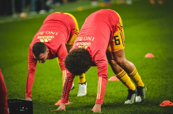 Saint Petersburg Russia November 2019 Axel Witsel Belgium National Football — стокове фото