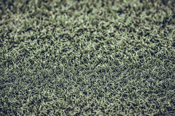 Nahaufnahme Fußballrasen Mit Kurz Geschnittenem Grünen Rasen — Stockfoto