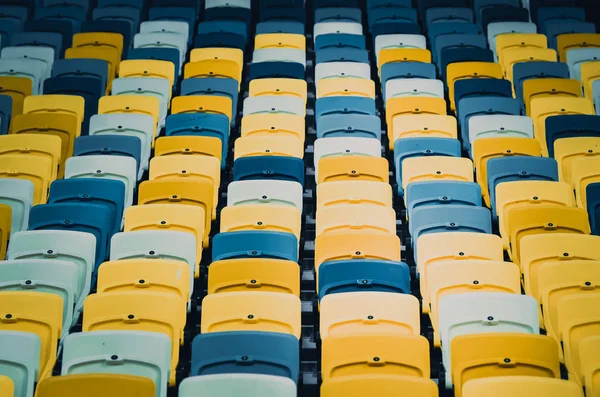 Lviv Ukraine November 2019 Leere Fußballplätze Stadion Während Des Uefa — Stockfoto