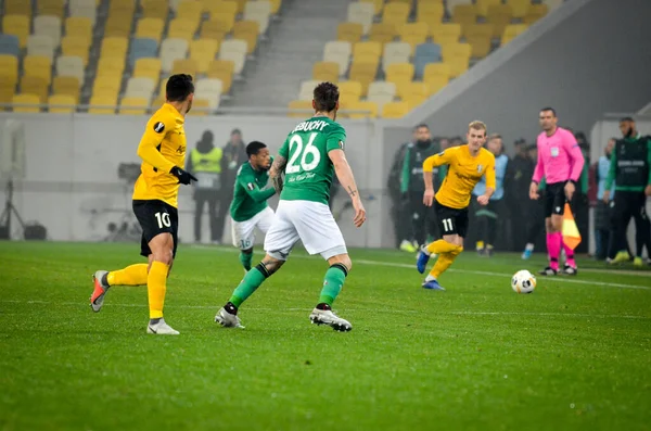 Lviv Ukraine November 2019 Mathieu Debuchy Player Uefa Europa League — Stockfoto