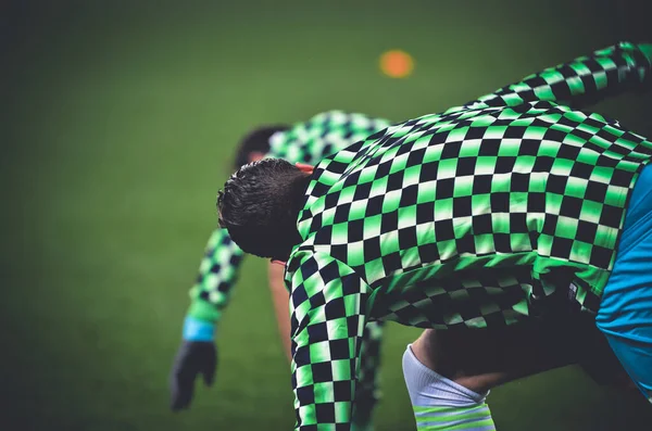 Lviv Ukraine Novembro 2019 Wolfsburg Sessão Treinamento Jogadores Futebol Durante — Fotografia de Stock