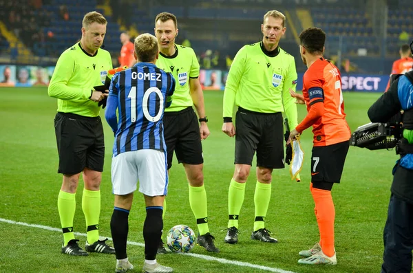 Kharkiv Ukraine Dezembro 2019 Jogador Papu Gomez Durante Jogo Liga — Fotografia de Stock