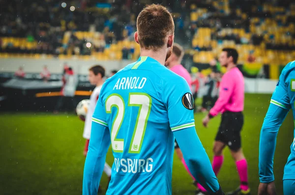 Lviv Ukraina November 2019 Maximilian Arnold Spelare Uefa Europa League — Stockfoto