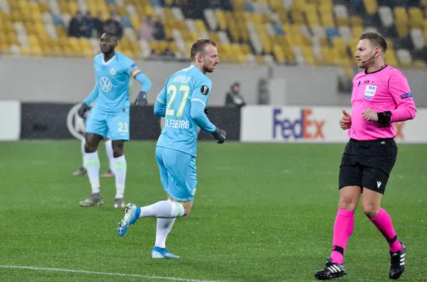 Lviv Ucrania Noviembre 2019 Maximilian Arnold Jugador Durante Partido Uefa —  Fotos de Stock