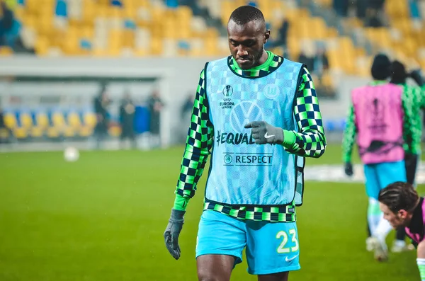 Lviv Ucrania Noviembre 2019 Josuha Guilavogui Durante Partido Uefa Europa — Foto de Stock