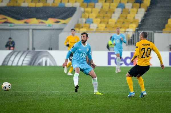 Lviv Ukraina November 2019 Admir Mehmedi Spelare Uefa Europa League — Stockfoto