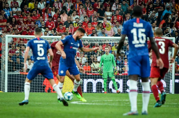 Istanbul Turkije Augustus 2019 Adrian Speler Tijdens Uefa Super Cup — Stockfoto