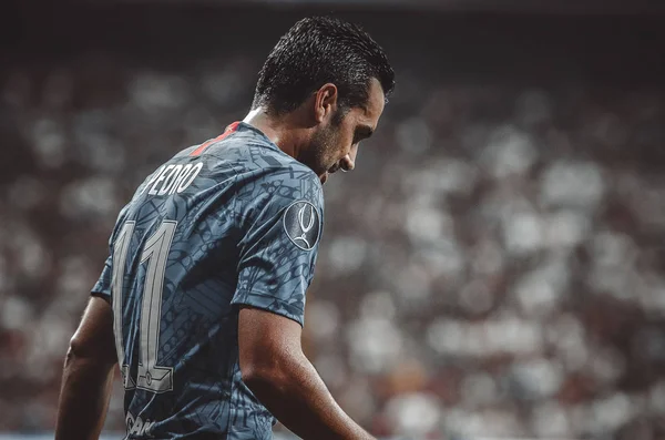 Estambul Turquía Agosto 2019 Pedro Jugador Durante Partido Super Cup — Foto de Stock