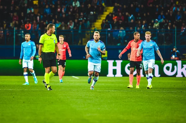 Kharkiv Ukraine September 2019 Referee Artur Soares Dias Uefa Champions — Stockfoto