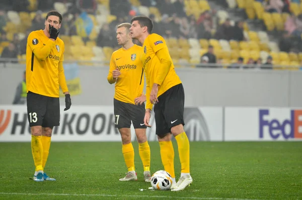 Lviv Ukraine November 2019 Alexandria Player Uefa Europa League Match — Φωτογραφία Αρχείου