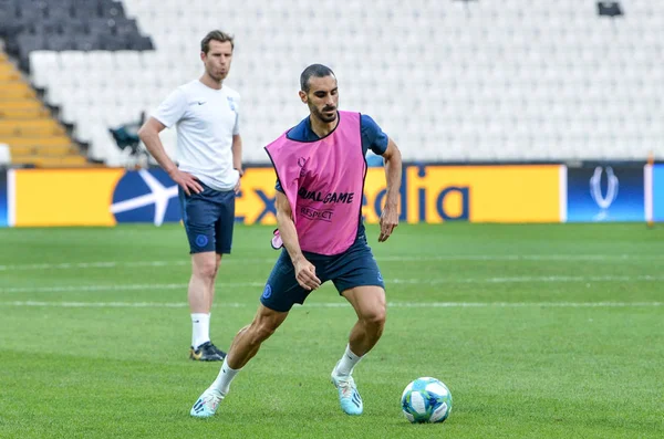 Istanbul Turkije Augustus 2019 Chelsea Voetballers Trainingssessie Voor Uefa Super — Stockfoto