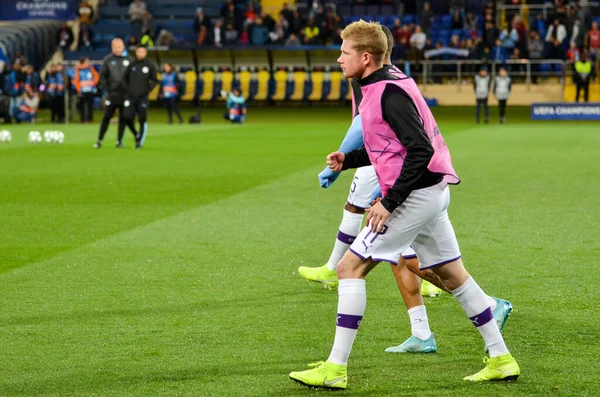 Kharkiv Ukraine September 2019 Kevin Bruyne Uefa Champions League Match — Φωτογραφία Αρχείου