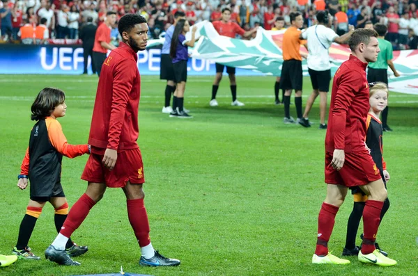 Istanbul Turkije Augustus 2019 Voetbalspeler Tijdens Uefa Super Cup Finale — Stockfoto