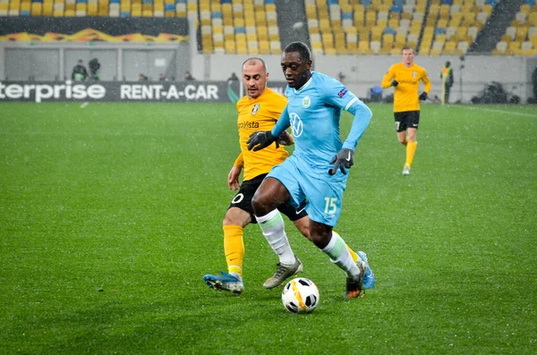 Lviv Ucrania Noviembre 2019 Jerome Roussillon Jugador Durante Partido Uefa — Foto de Stock