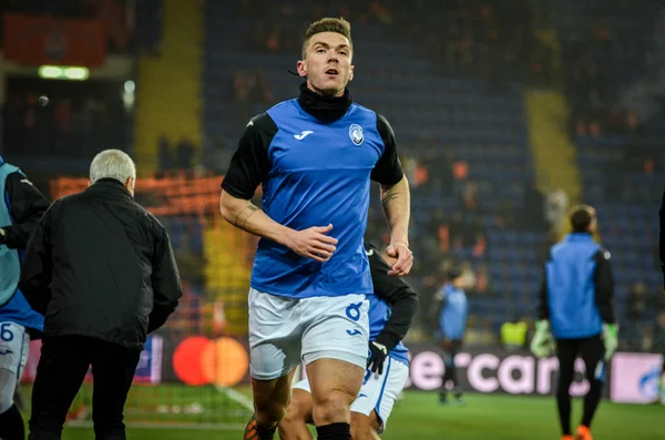 KHARKIV, UKRAINE - December 11, 2019:  Robin Gosens player during the UEFA Champions League match between Shakhtar vs Atalanta Bergamasca Calcio BC (Italy), Ukraine