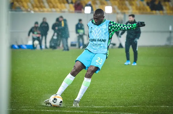 Lviv Ucrania Noviembre 2019 Josuha Guilavogui Jugador Durante Partido Uefa — Foto de Stock