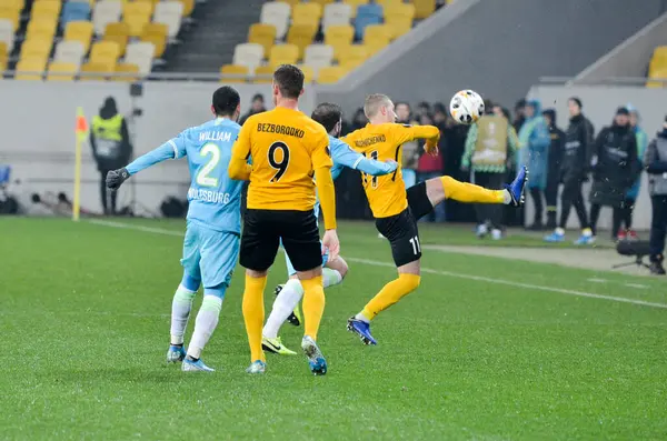 Lviv Ukraine Novembre 2019 William Lors Match Ligue Europa Entre — Photo