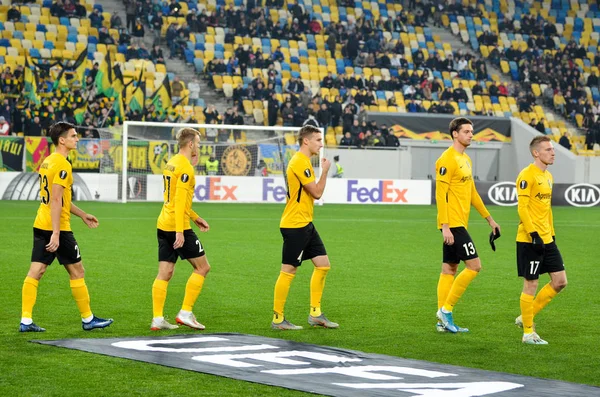 Lviv Ukraine November 2019 Alexandria Player Uefa Europa League Match — Φωτογραφία Αρχείου