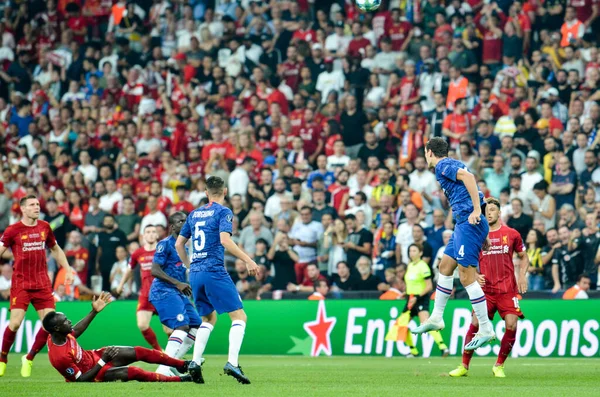 Istanbul Turkey August 2019 Andreas Christensen Player Uefa Super Cup — Stok fotoğraf