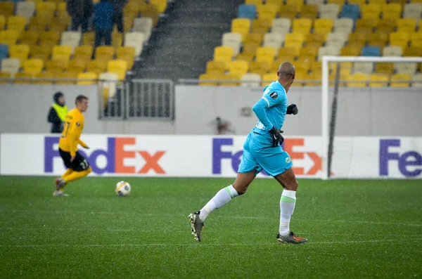 Lviv Ουκρανία Νοεμβρίου 2019 Marcel Tisserand Παίκτης Κατά Διάρκεια Του — Φωτογραφία Αρχείου