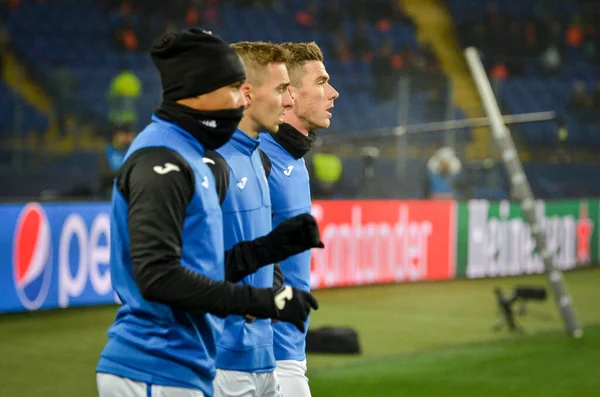 KHARKIV, UKRAINE - December 11, 2019:  Robin Gosens player during the UEFA Champions League match between Shakhtar vs Atalanta Bergamasca Calcio BC (Italy), Ukraine